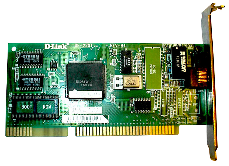 0080C8 D-Link 10/100 16-Bit PCI Ethernet Adapter
