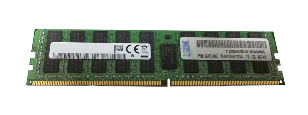 00NU400 IBM 16GB PC4-17000 DDR4-2133MHz Registered ECC CL15 288-Pin DIMM 1.2V Dual Rank Memory Module
