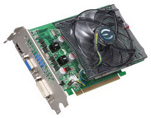 01G-P3-1235-LR EVGA GeForce GT 240 1GB 128-Bit DDR3 PCI Express 2.0 x16 DVI VGA HDMI Video Graphics Card