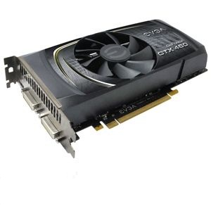 01G-P3-1363 EVGA GeForce GTX 460 SuperClocked 1GB 192-Bit GDDR5 PCI Express 2.0 x16 HDCP Ready/ SLI Support Video Graphics Card