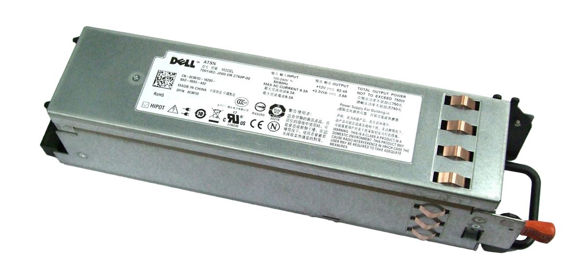 0C901D Dell 750-Watts Power Supply for PowerEdge 2950