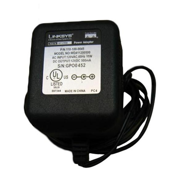 110-100-0045 Linksys 120Vac 60Hz 11W AC Adapter