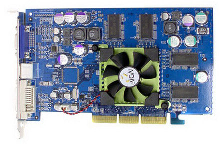 128-A8-N335-TX EVGA Nvidia GeForce FX 5700 128MB DDR 128-Bit DVI-I / S-Video / VGA Video Graphics Card