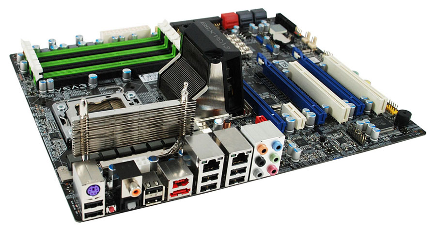 132-BL-E758-AR EVGA Intel X58 ATX Intel Motherboard 3-Way SLI, Socket LGA 1366, Triple Channel DDR3 1600/1333 PCI-E 2.0 x16 Gigabit Ethernet LAN (Refurbished)