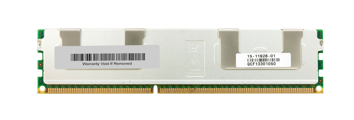 15-11928-01 Cisco 8GB PC3-8500 DDR3-1066MHz ECC Registered CL7 240-Pin DIMM Quad Rank Memory Module