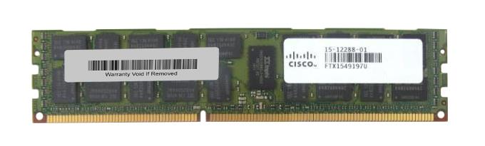 15-12288-01 Cisco 8GB PC3-10600 DDR3-1333MHz ECC Registered CL9 240-Pin DIMM Dual Rank Memory Module