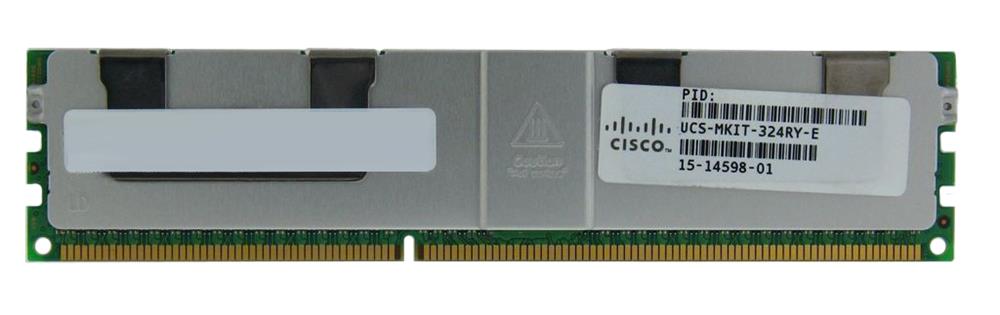 15-14598-01 Cisco 32GB PC3-12800 DDR3-1600MHz ECC Registered CL11 240-Pin Load Reduced DIMM 1.35V Quad Rank Memory Module