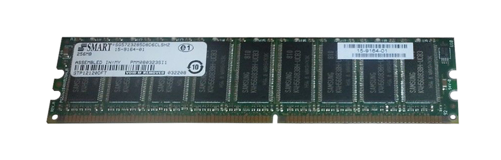 15-9164-01 Cisco 256MB PC2700 DDR-333MHz ECC Unbuffered CL2.5 184-Pin DIMM Memory Module for ASA 5510/5520