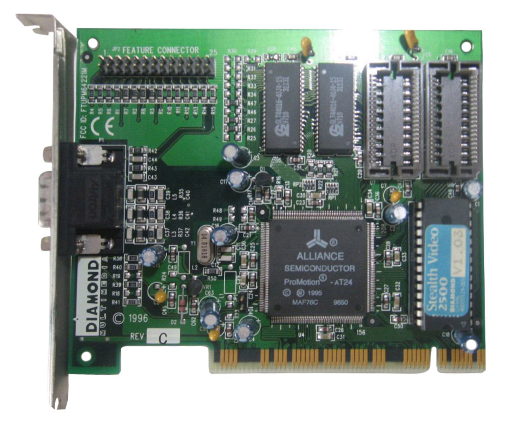 23030211-202 Diamond Stealth Video 2500 PCI Graphics Card