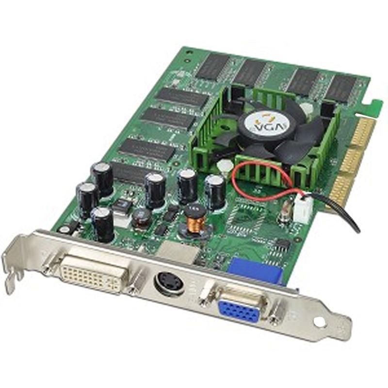 256-A8-N333-AX EVGA GeForce FX 5700LE 256MB DDR 32-Bit DVI/ TV-Out/ AGP Video Graphics Card
