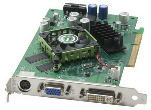 256-A8-N340-TX Nvidia 256MB AGP Video Graphics Card With VGA Tv-Out and DVI Outputs