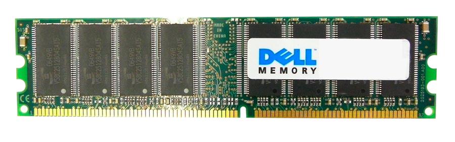 311-2295 Dell 2GB Kit (2 X 1GB) PC2100 DDR-266MHz non-ECC Unbuffered CL2.5 184-Pin DIMM Memory for WorkStation 650
