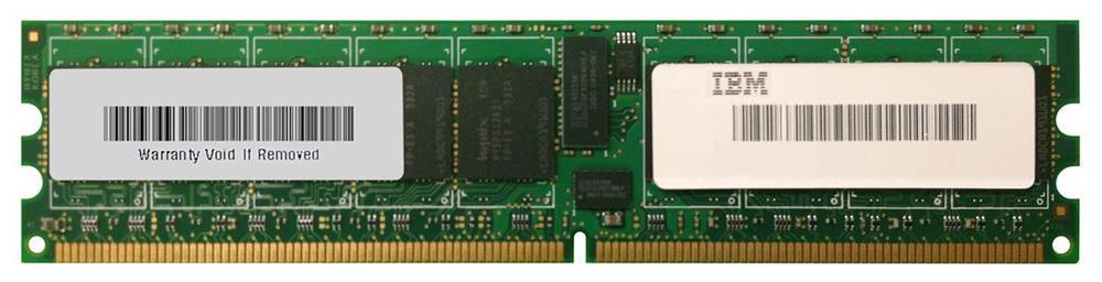 33R9141 IBM Chipkill 2GB Kit (2 X 1GB) PC2-3200 DDR2-400MHz ECC Registered CL3 240-Pin DIMM Single Rank Memory