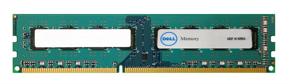 370-ABCM Dell 4GB PC3-12800 DDR3-1600MHz non-ECC Unbuffered CL11 240-Pin DIMM 1.35V Low Voltage Single Rank Memory Module