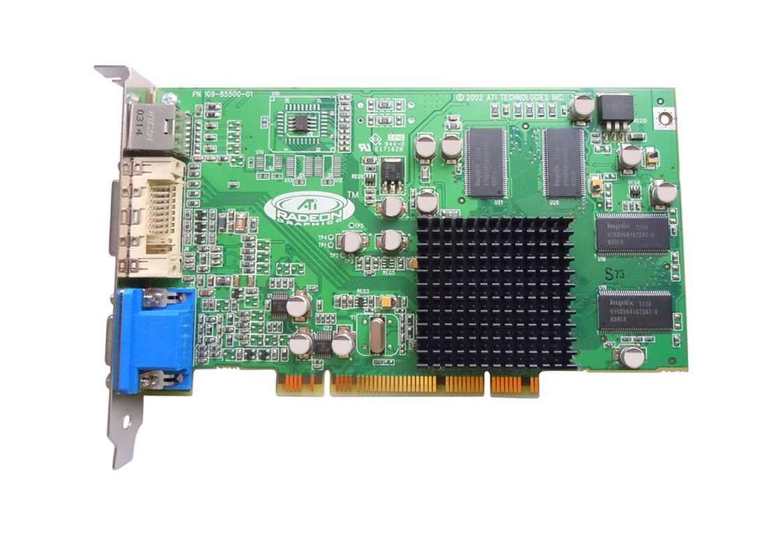 375-3126-03 Sun XVR-100 32MB PCI 64-Bit 66MHz Dual Display (1 x DVI-I 1 x D-Sub) Video Graphics Card
