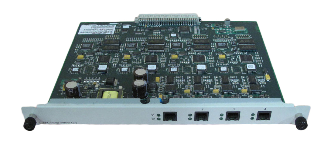 3C10117C 3Com NBX Analog Terminal Card 4 x FXS Expansion Module (Refurbished)