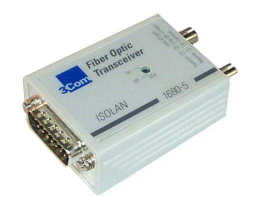 3C1180 3Com Isolan Fiber-Optic Transreceiver (Refurbished)