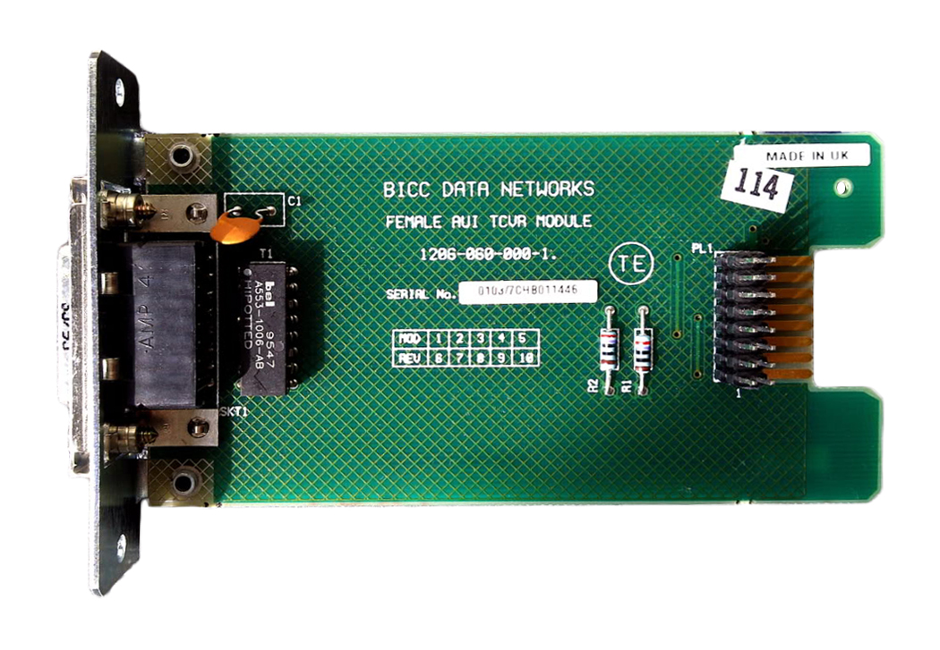 3C1206-0 3Com SuperStack II 10Mbps AUI Transceiver Module