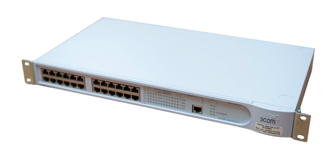 3C16986A 3Com 24-Ports 10/100Base-TX SuperStack 3 3300TM Ethernet Switch (Refurbished)