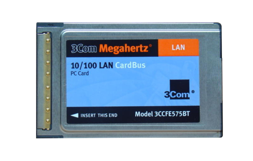 3CCFE575BT-5 3Com Megahertz RJ-45 100Mbps 10Base-T/100Base-TX Ethernet CardBus LAN PC Card (5-Pack) for HP Compatible