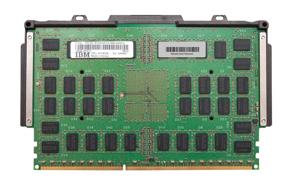 41T8226 IBM 16GB PC3-8500 DDR3-1066MHz ECC Registered CL7 Cuod 276-Pin DIMM Memory Module