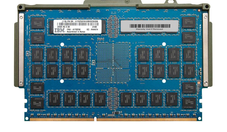 41T8258 IBM 32GB PC3-10600 DDR3-1333MHz ECC Registered CL9 Cuod 276-Pin DIMM Memory Module for Power7 P7 P770 5602
