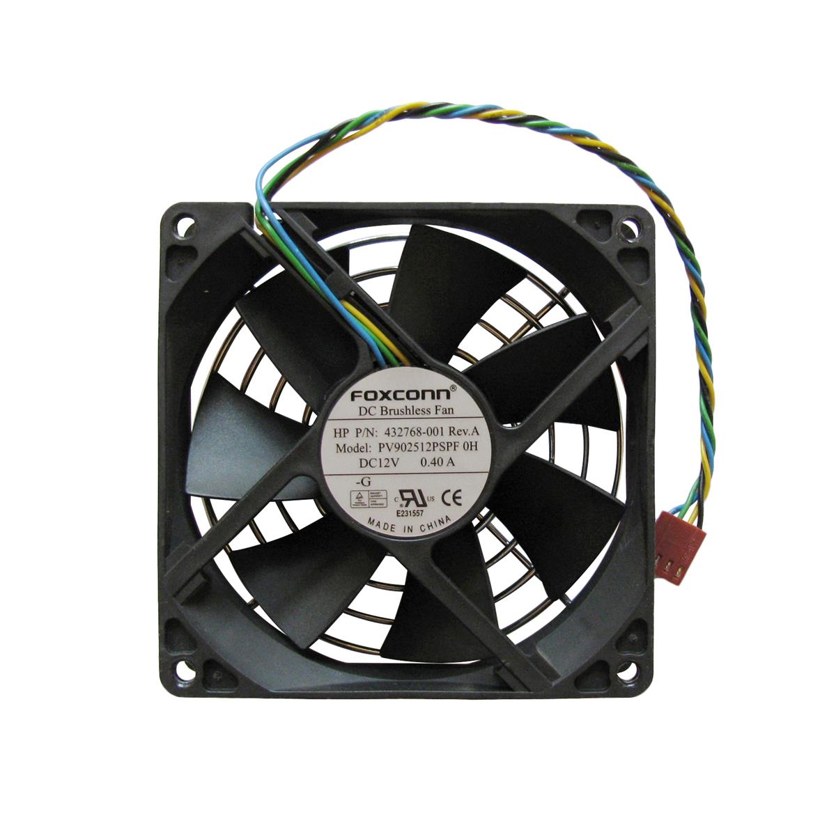 432768-001 HP Fan Chassis cooling fan 92x25mm for XW4400/XW4550 Workstations