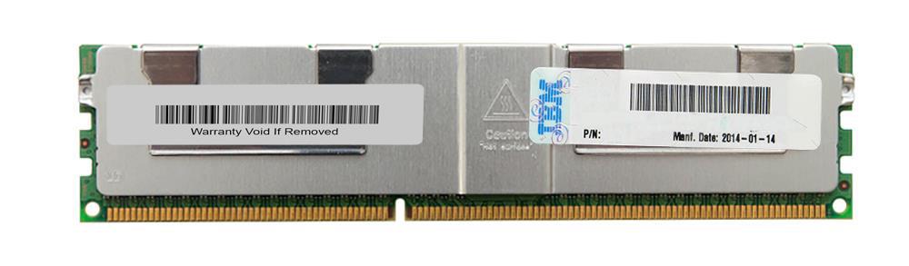 46W0741 IBM 64GB PC3-10600 DDR3-1333MHz ECC Registered CL9 240-Pin Load Reduced DIMM 1.35V Low Voltage Octal Rank Memory Module