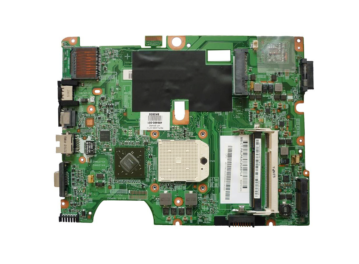 498460-001 HP System Board (Motherboard) With AMD Processors Support for G60 Series Laptop (Refurbished)