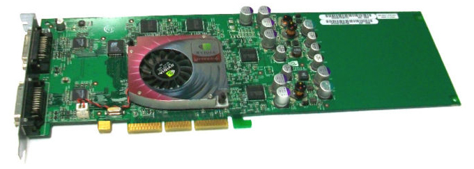 630-4470 Apple nVidia GeForce4 TI4600 128MB DVI/ADC Video Graphics Card for PowerMac G4 Titanium