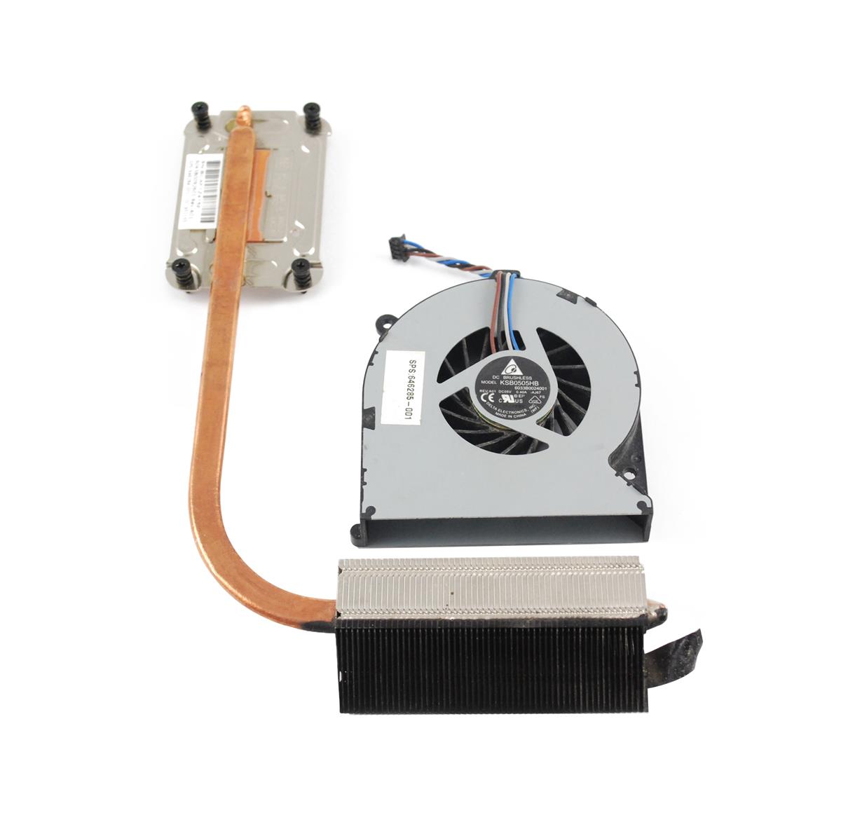 646285-001 HP CPU Cooling Fan Assembly for ProBook 4530s Notebook PC