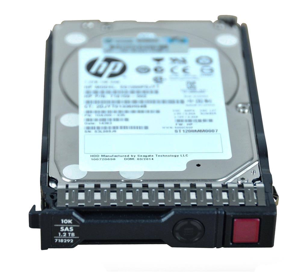 697574-B21 HP 1.2TB 10000RPM SAS 6Gbps Dual Port 2.5-inch Internal Hard Drive with Smart Carrier
