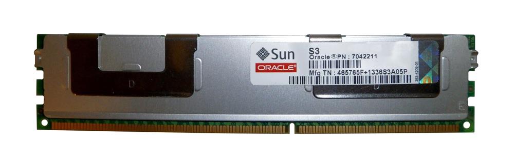 7042211 Sun 32GB PC3-10600 DDR3-1333MHz ECC Registered CL9 240-Pin DIMM 1.35V Low Voltage Quad Rank Memory Module