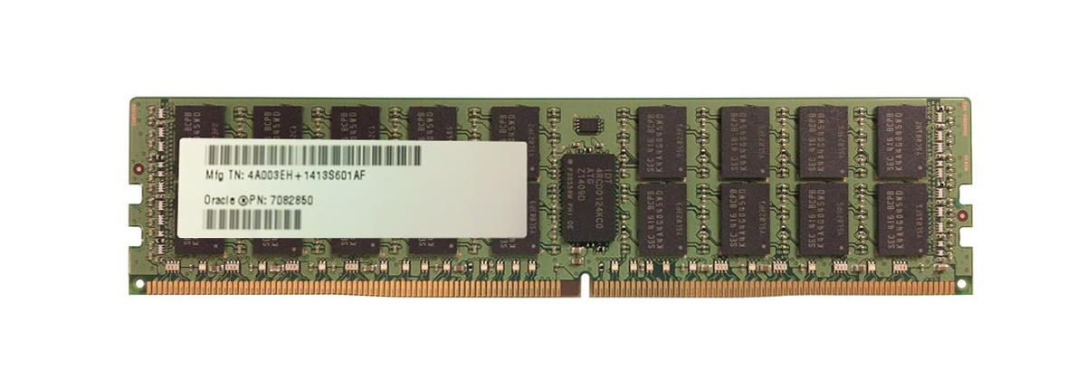 7082850 Oracle 16GB PC4-17000 DDR4-2133MHz Registered ECC CL15 288-Pin DIMM 1.2V Dual Rank Memory Module