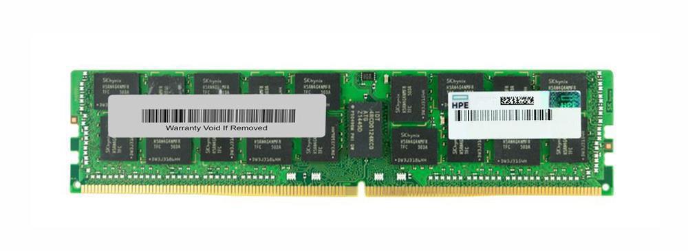 832800-B21 HPE 64GB PC4-21300 DDR4-2666MHz Registered ECC CL19 288-Pin Load Reduced DIMM 1.2V Quad Rank Memory Module