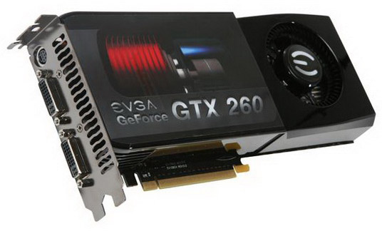 896-P3-1258-A1 EVGA Nvidia GeForce GTX 260 896MB GDDR3 448-Bit HDMI / DVI PCI-Express 2.0 x16 Video Graphics Card