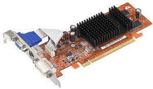 90-C1VD40-GUAYZ ASUS Extreme AX300/TD/128M ATI Radeon X300 128MB DDR 128-Bit D-Sub / TV-Out / Dual VGA Video Graphics Card