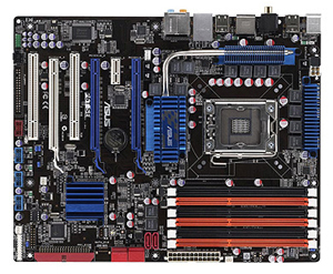 90-MIB870-G0EAY00Z ASUS P6T SE Socket LGA 1366 Intel X58 + ICH10R Chipset Core i7 Processor Extreme Edition/Core i7 Processors Support DDR3 6x DIMM 6x SATA 3.0Gb/s ATX Motherboard (Refurbished)