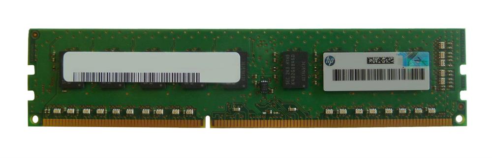 9435WFN HP 4GB PC3-12800 DDR3-1600MHz ECC Unbuffered CL11 240-Pin DIMM Single Rank Memory Module