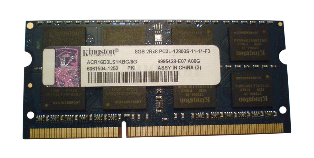 9995428-E07.A00G Kingston 8GB SoDimm PC12800 Memory