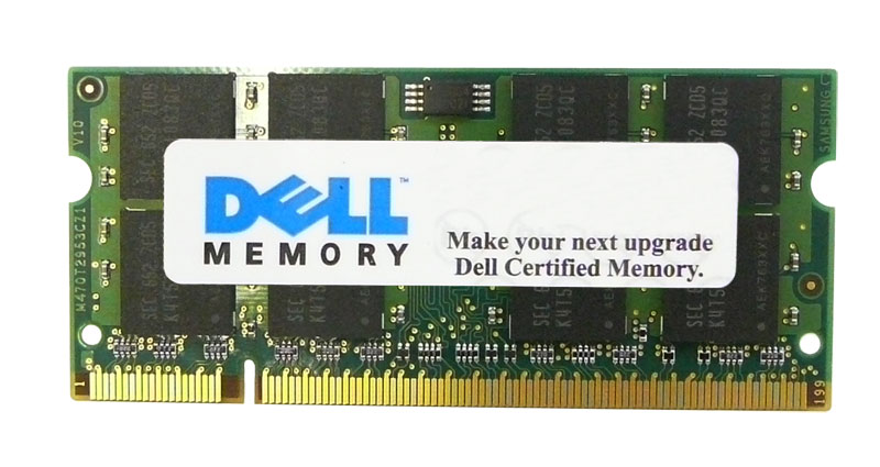A58240998 Dell 1GB PC2-5300 DDR2-667MHz non-ECC Unbuffered CL5 200-Pin SoDimm Memory Module for 2130cn Laser Color Printer
