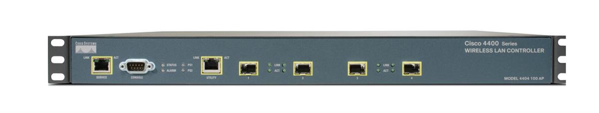 AIR-WLC4404-100-K9 Cisco 4404 Wireless Lan Controller for up to 100 Access Points (Refurbished)