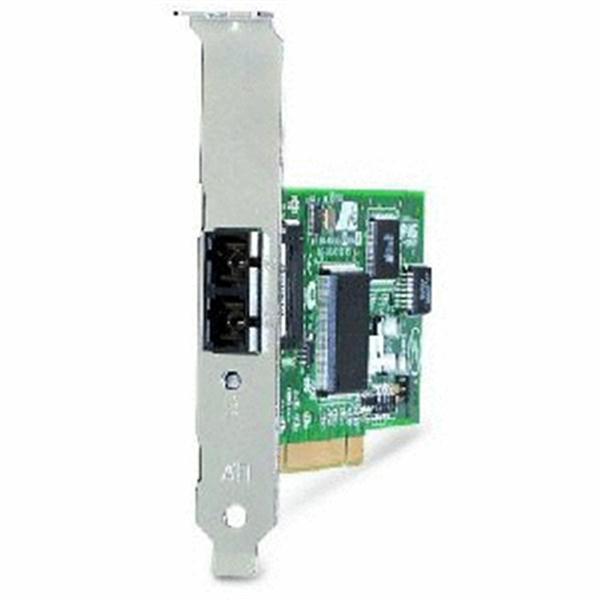 AT-2701FX Allied Telesyn Dual-Ports MT-RJ 100Mbps 10Base-T/100Base-TX Fast Ethernet PCI Network Adapter for HP Compatible