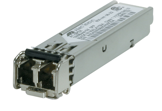 AT-SPSX Allied Telesis 2.125Gbps 1000Base-SX Multi-mode Fiber 550m 850nm Duplex LC Connector SFP Transceiver Module