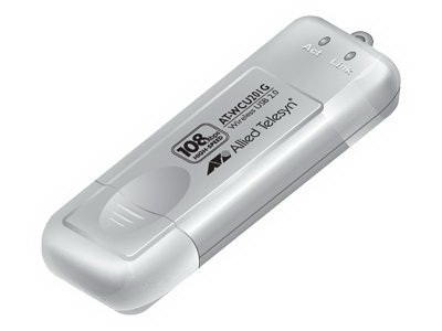 AT-WCU201G-001 Allied Telesis Wireless USB 2.0 Adapter AT-WCU201G (Refurbished)