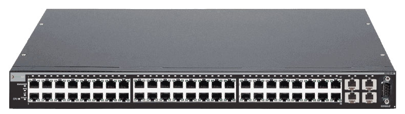 B2G124-48P-G Enterasys SecureStack B2 B2G12448P Switch 48-ports EN Fast EN Gigabit EN 10BaseT 100BaseTX 1000BaseT + 4 x shared SFP (empty) 1U stackable (Refurbished)