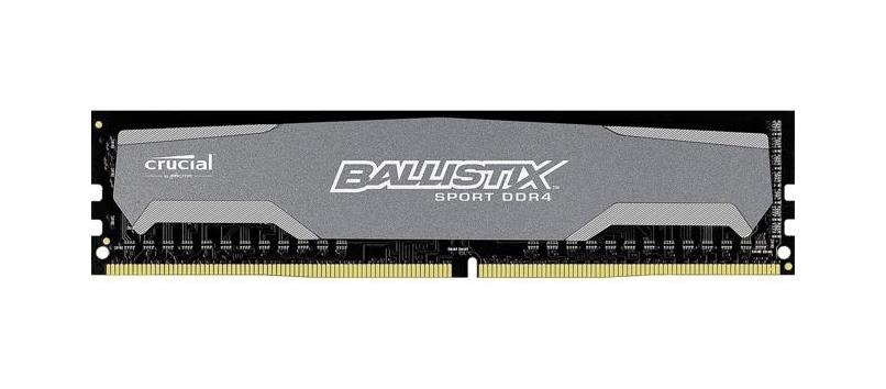 thumbnail image 2 of Crucial DDR4 Desktop RAM – 4GB 8GB 16GB – 2133 2400 2666 3200MHz – DIMM 288-pin Unbuffered 2 of 3