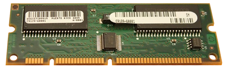 C9129-60001 HP 8MB 100-Pin DRAM DIMM 4MB Flash Memory for HP LaserJet 5100/8100/8150/8150N/DN Series Printers
