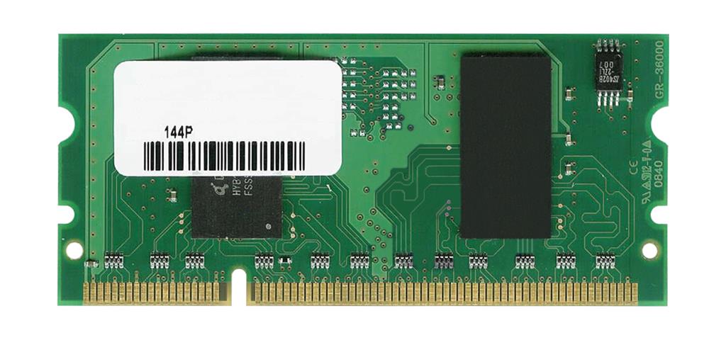 CC415-60001 HP 256MB PC2-3200 DDR2-400MHz non-ECC Unbuffered CL4 144-Pin X32 SoDimm Memory Module for LaserJet P2015/P3005/M2727/CP1510 Series Printers