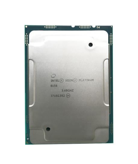 CD8067303368800 Intel Xeon Platinum 8156 Quad-Core 3.60GHz 10.40GT/s UPI 16.5MB L3 Cache Socket LGA3647 Processor